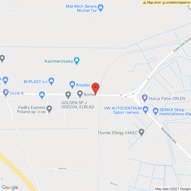 Lokalizacja Toyota Elbląg
