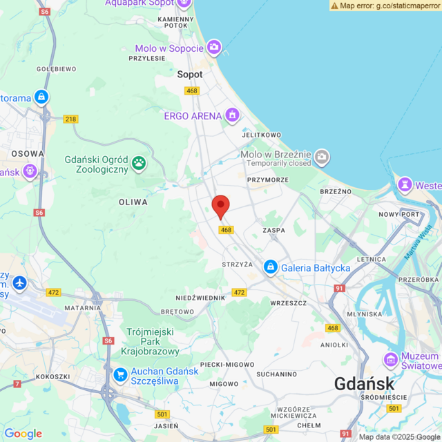 Lokalizacja Lexus Trójmiasto